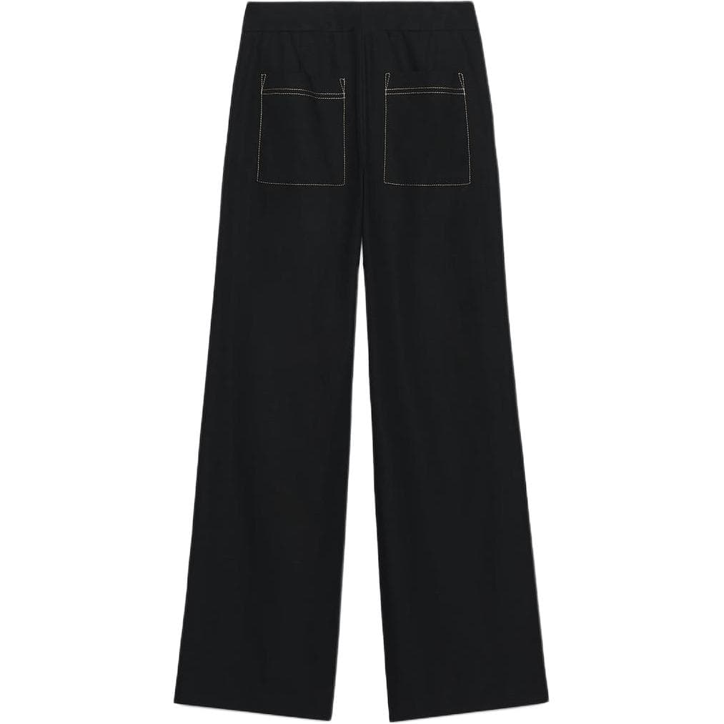 Штаны ZARA Черные Женские Повседневные Штаны - изображение 2