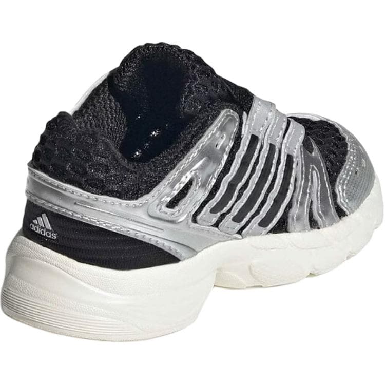 Кроссовки Adidas Adistar Control 5 Low Детская обувь черного и серебряного цвета для малышей и детей младшего возраста - изображение 4