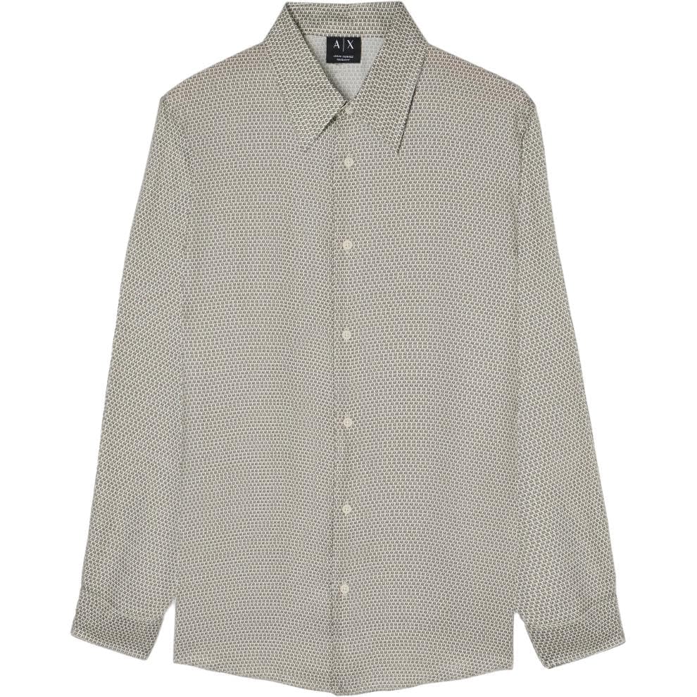 Рубашка ARMANI EXCHANGE Тауповые Мужские Рубашки - изображение 1