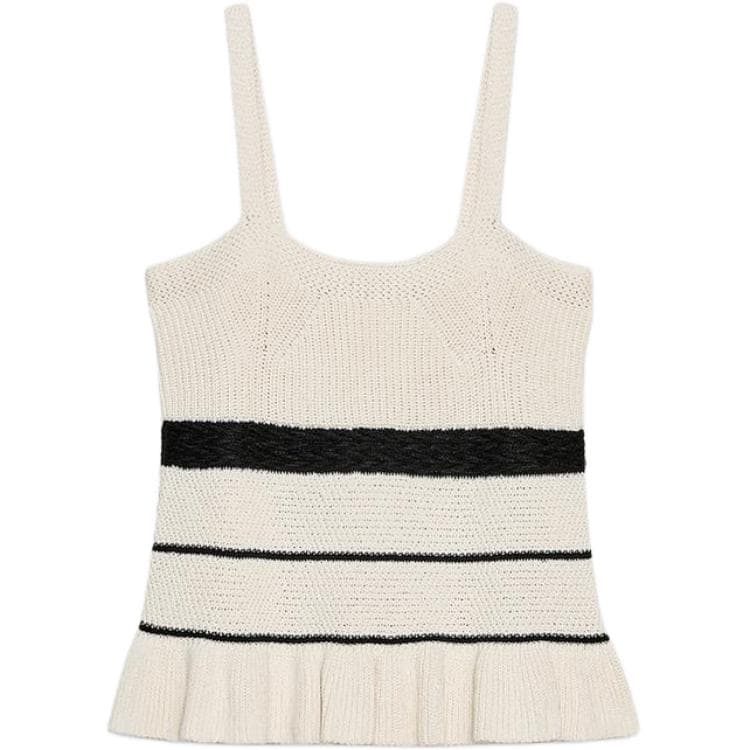 ZARA Экрю Женские Топы - изображение 1