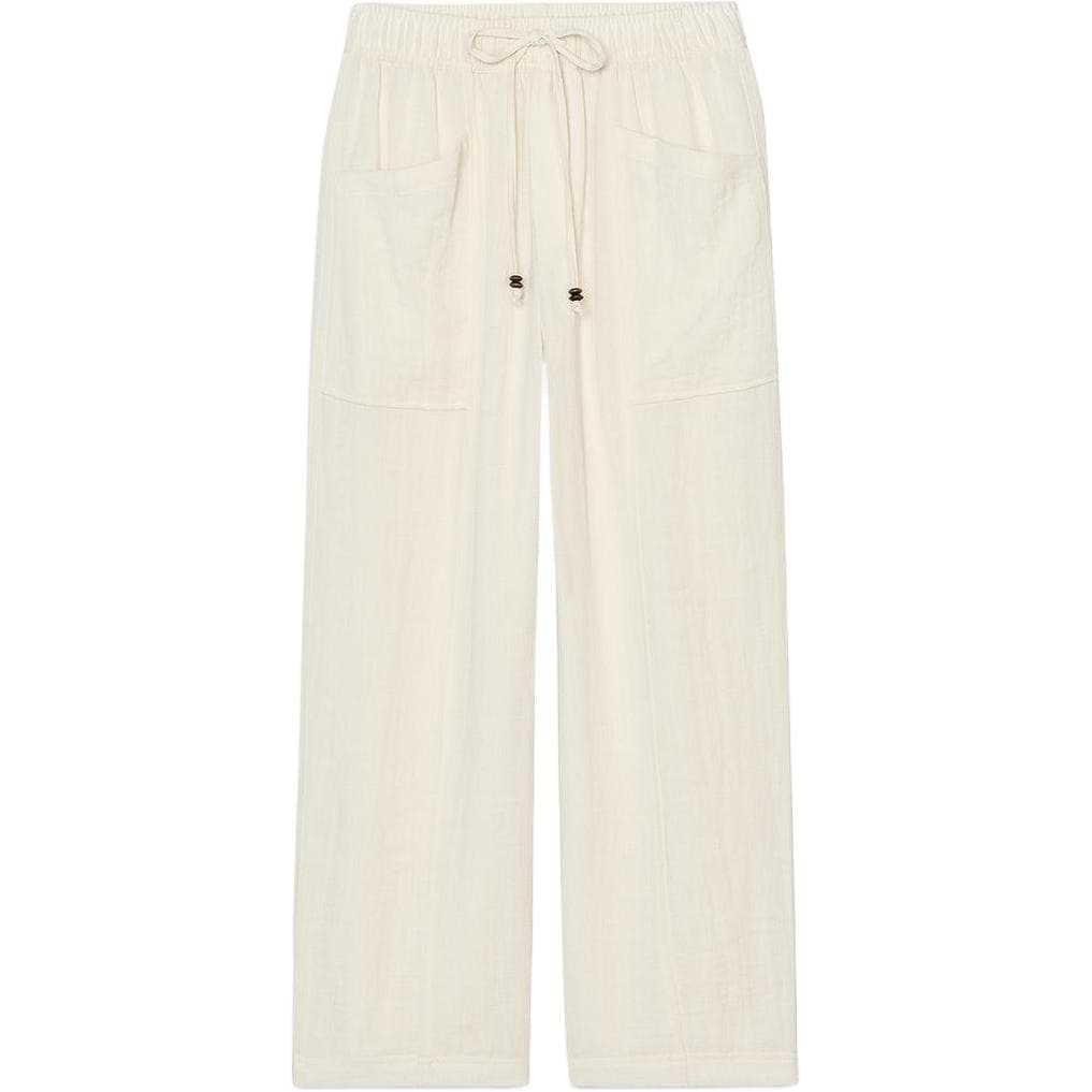 Штаны ZARA Белые Женские Повседневные Штаны - изображение 1