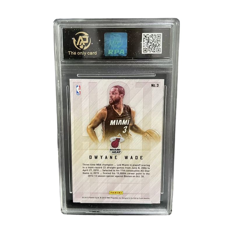 PANINI Internationa Термо Команда Dwayne Уэйд Флэш Golden State Warriors Подпись Редкая Коллекционная Версия - изображение 5