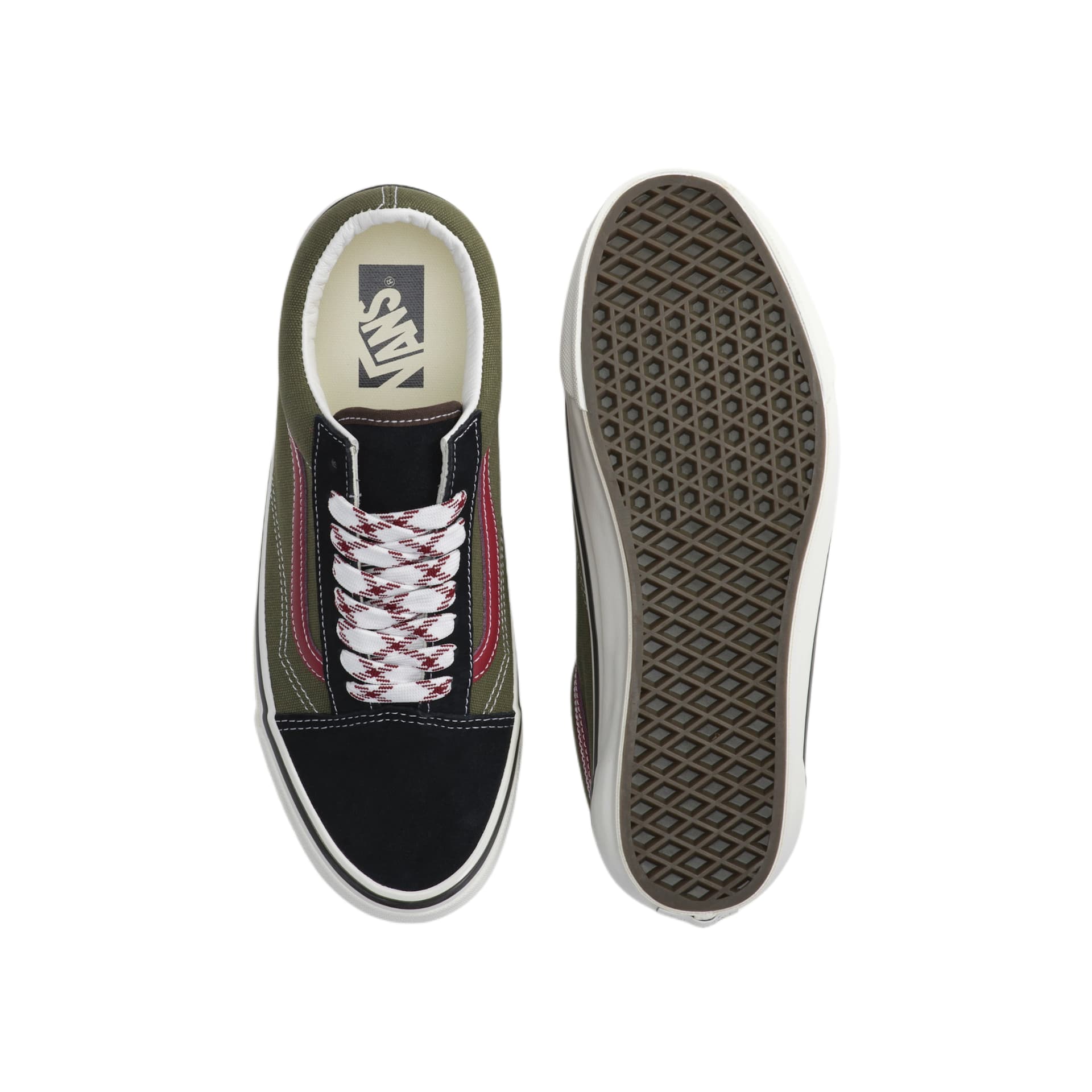 Кроссовки Vans Premium Old Skool Замша Амортизация Low Топ Скейтборд Обувь Унисекс - изображение 4