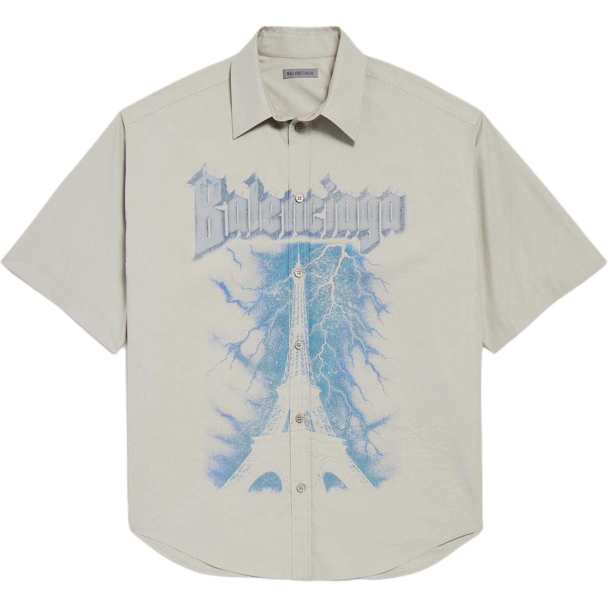 Рубашка Balenciaga SS26 PARIS THUNDERSTORM - изображение 1