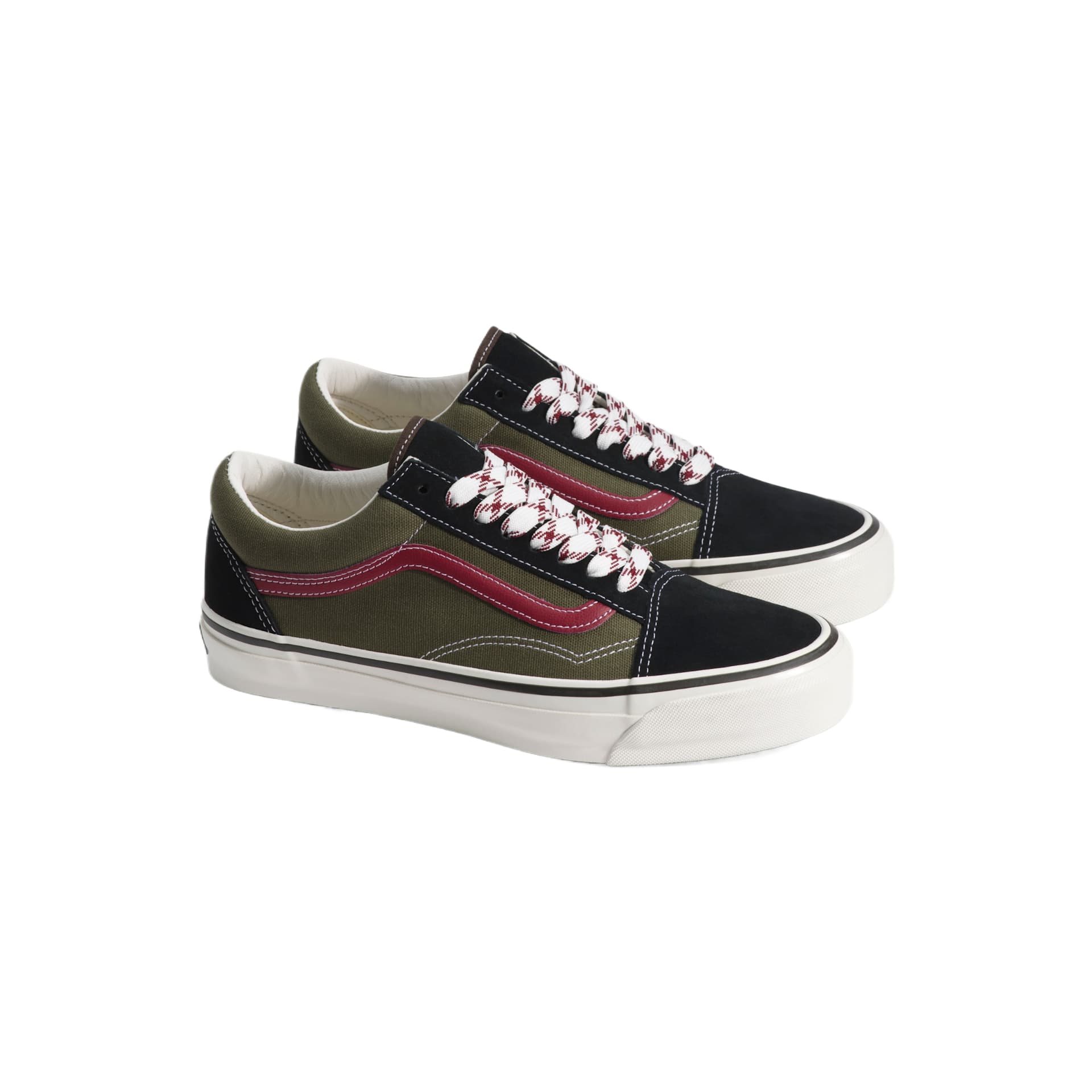 Кроссовки Vans Premium Old Skool Замша Амортизация Low Топ Скейтборд Обувь Унисекс - изображение 2