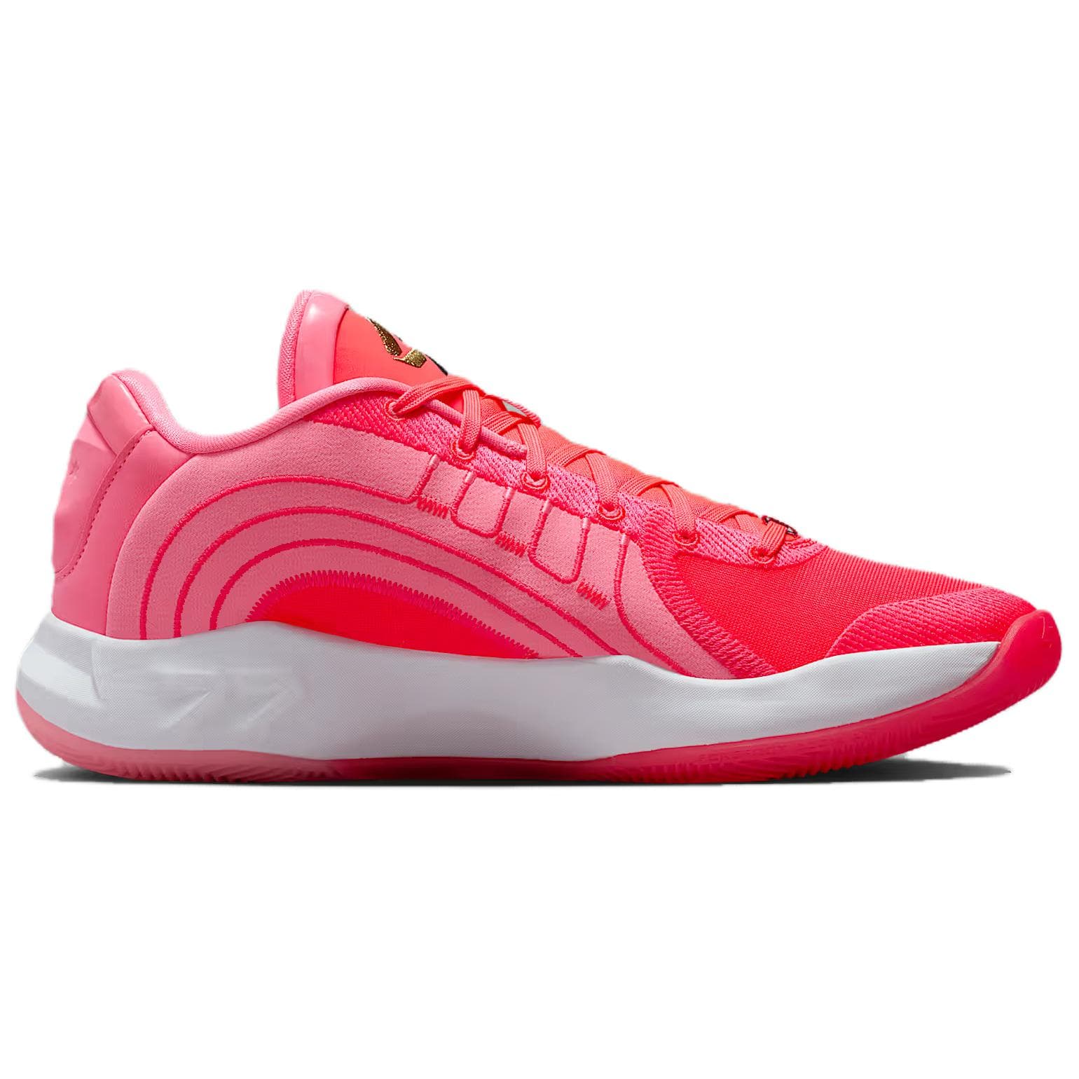 Кроссовки для баскетбола Jordan X Luka 4 PF Универсальные Удобные Баскетбольные Кроссовки Для Мужчин Ярко-розовый Лоу-топы - изображение 2