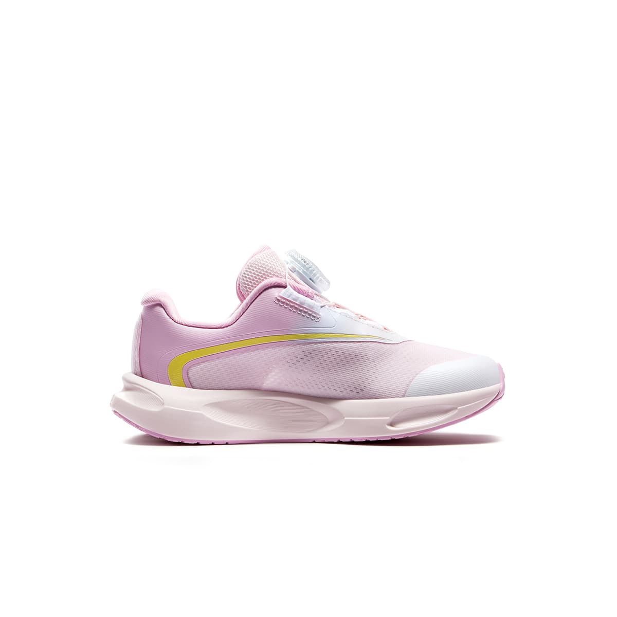 Кроссовки FILA KIDS X SONIC Амортизация Дышащие Беговые Кроссовки Розовая Вода Розовый FILA Белый Детский - изображение 2