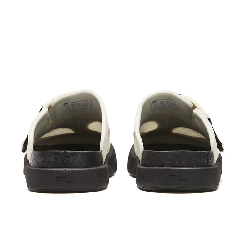 Сандалии fila SMILA Закрытые тапочки Женские Сладкий Кукурузный Желтый Черный - изображение 5