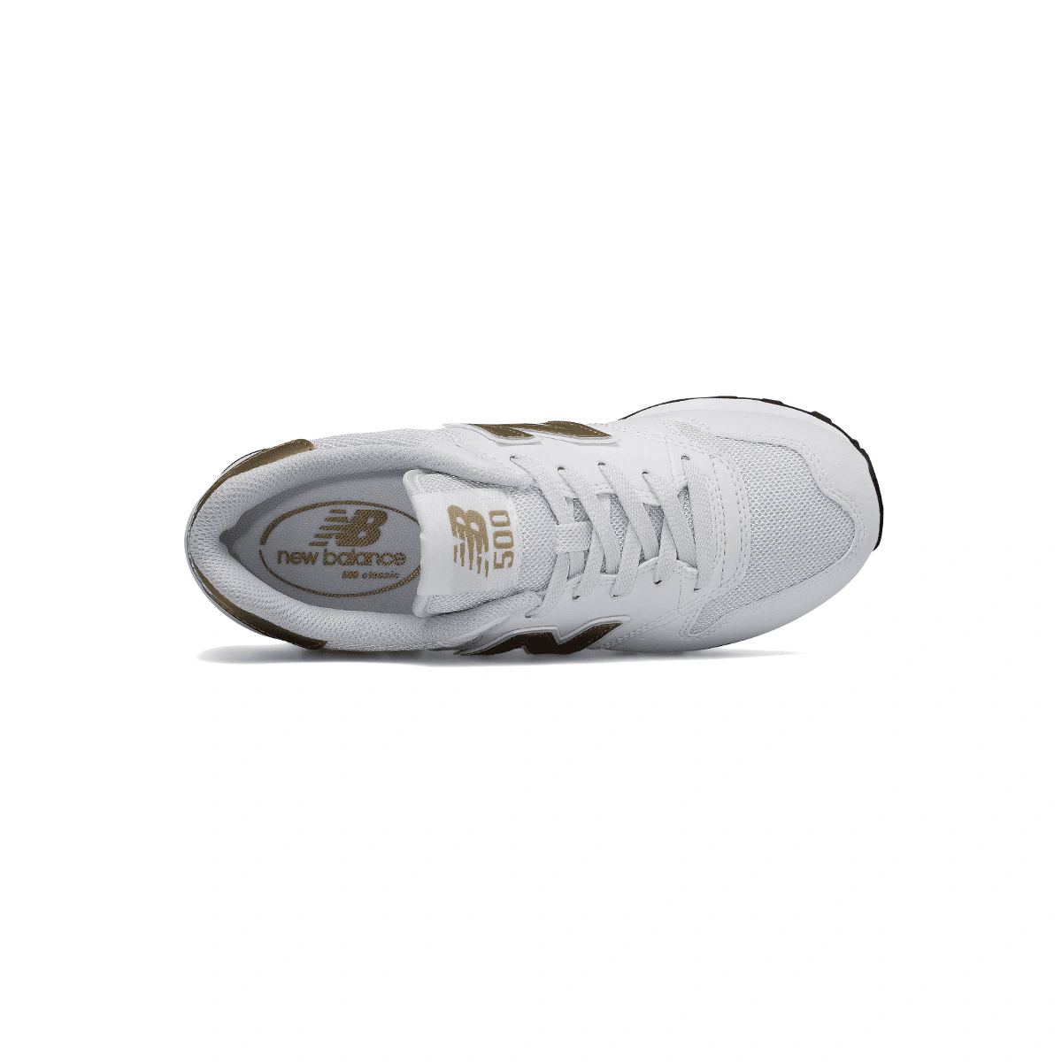 Кроссовки New Balance NB 500 Повседневная обувь Women's White - изображение 3