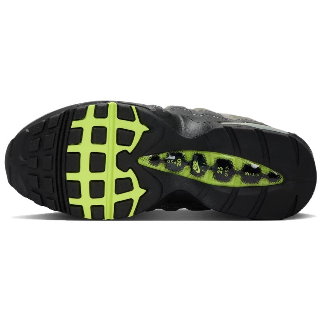 Кроссовки для бега Nike Air MAX 95 Беговые кроссовки Женские Серый Зеленый - изображение 6