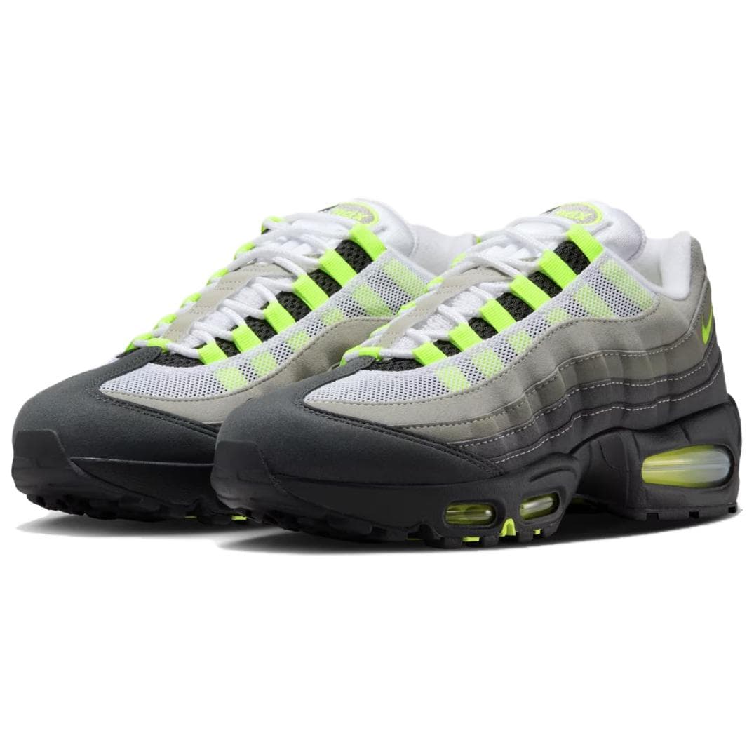 Кроссовки для бега Nike Air MAX 95 Беговые кроссовки Женские Серый Зеленый - изображение 3