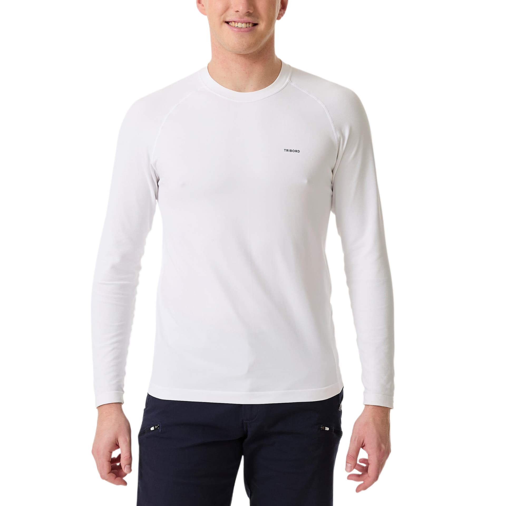 Футболка DECATHLON Белая Мужская Футболка - изображение 1