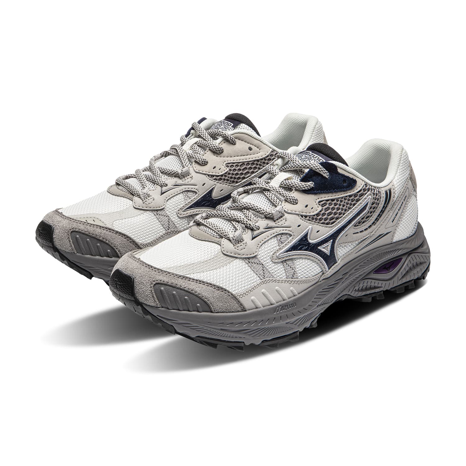 Кроссовки для бега Mizuno Racer ADV Low Casual Беговые Кроссовки Унисекс Светло-Серый - изображение 4