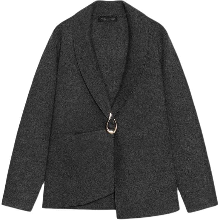 ZARA Серый Женские Деловые Костюмы - изображение 1