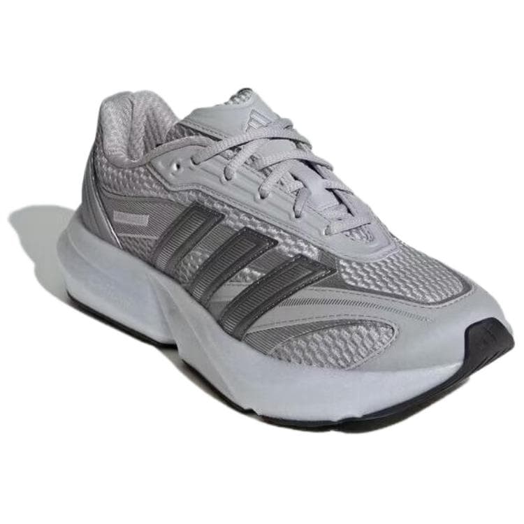 Кроссовки для бега Adidas LIGHTBLAZE GLOW Амортизация Повседневные Беговые Кроссовки Женские Серые - изображение 3
