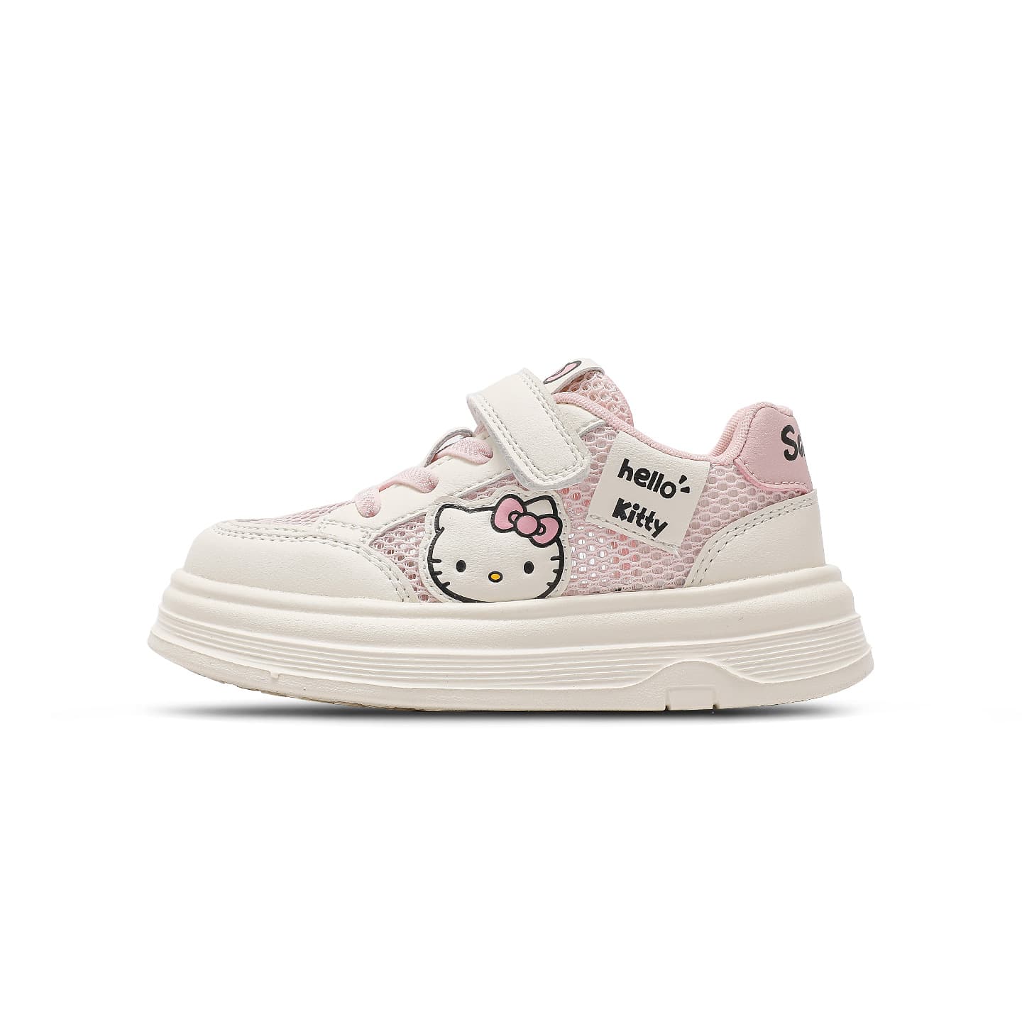 Кроссовки Sanrio Hello Kitty Синтетическая кожа, текстиль Модная и удобная Детская повседневная обувь Лоу-топы - изображение 1