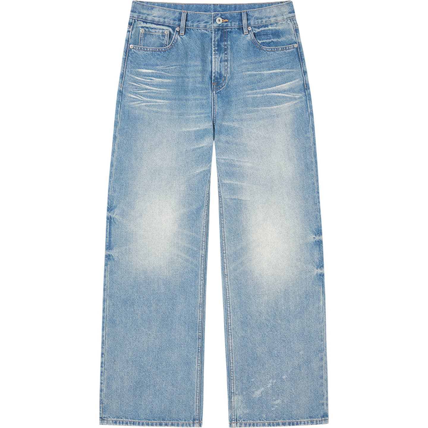 Штаны PSO Brand Blue Unisex Jeans PSO Brand Синие Унисекс Джинсы - изображение 1