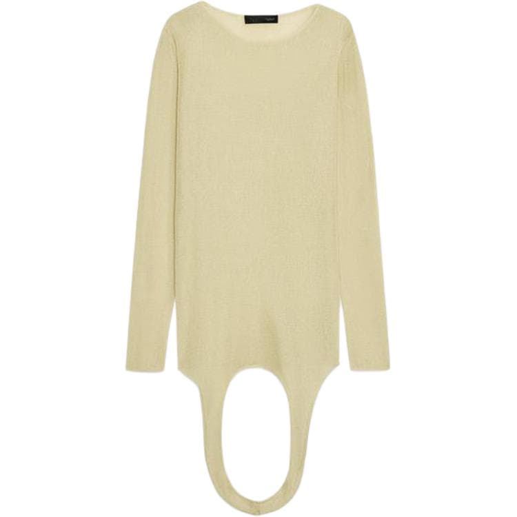 Кофта ZARA Яркий Имбирно-желтый Женские Трикотаж - изображение 2