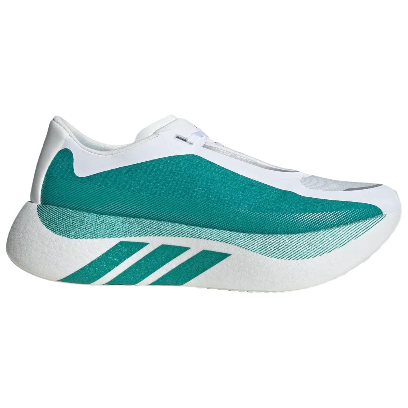 Кроссовки для бега Adidas Hyperboost Edge противоскользящие устойчивые к истиранию поддержка отскок беговые кроссовки мужские зеленые белые - изображение 2