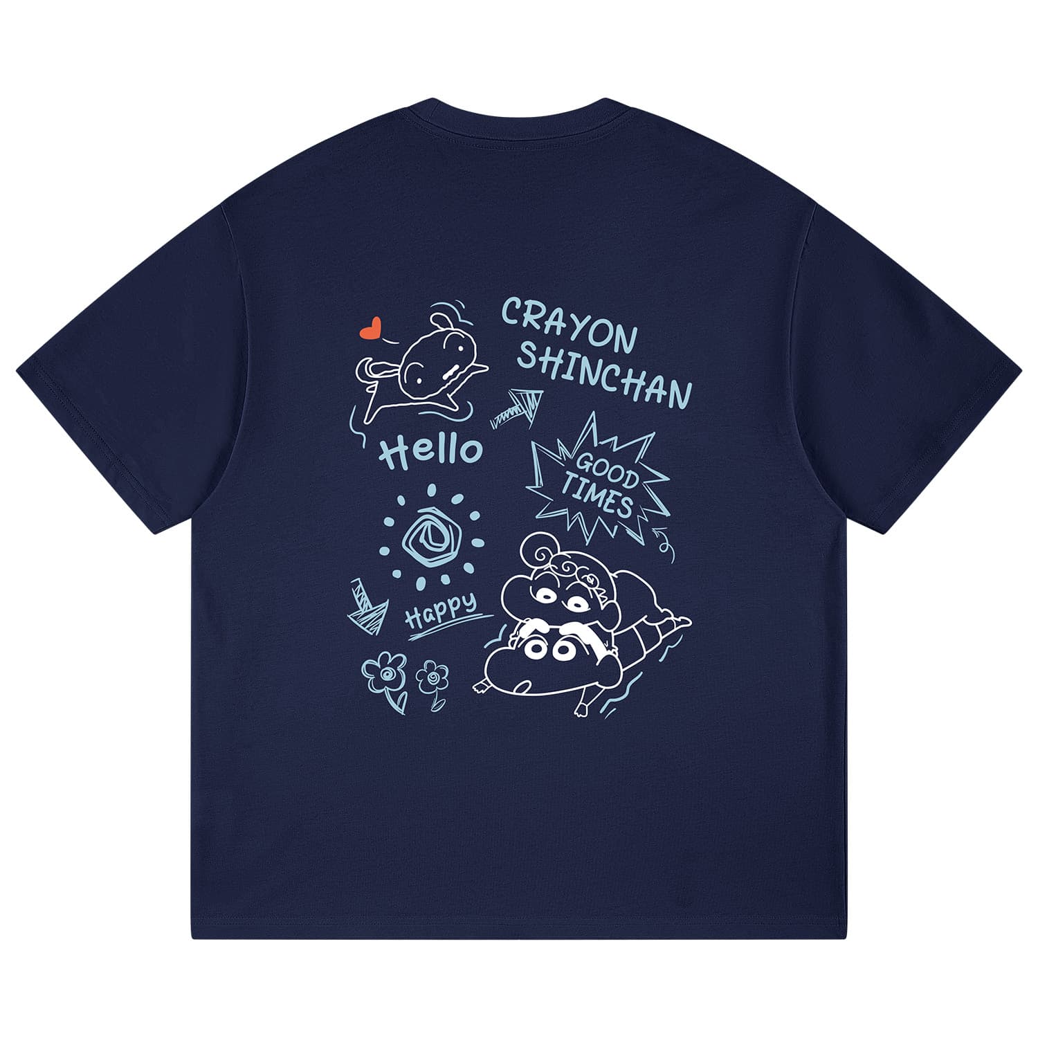 Футболка Crayon Shinchan Футболки с короткими рукавами Мужской - изображение 1