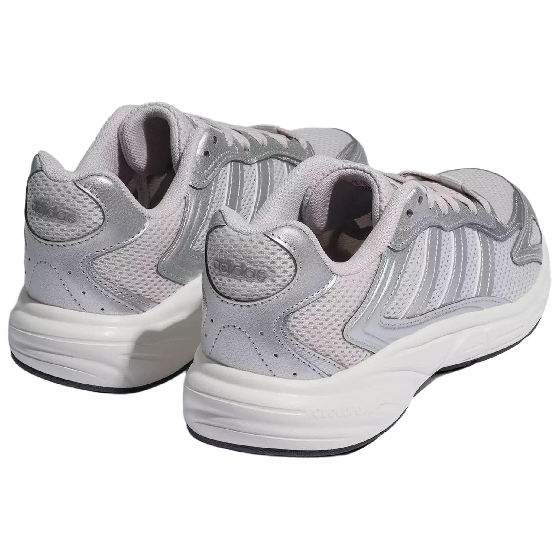 Кроссовки Adidas ECLYPTIX 2000 Устойчивые к истиранию Низкие Кроссовки Унисекс Серые - изображение 4