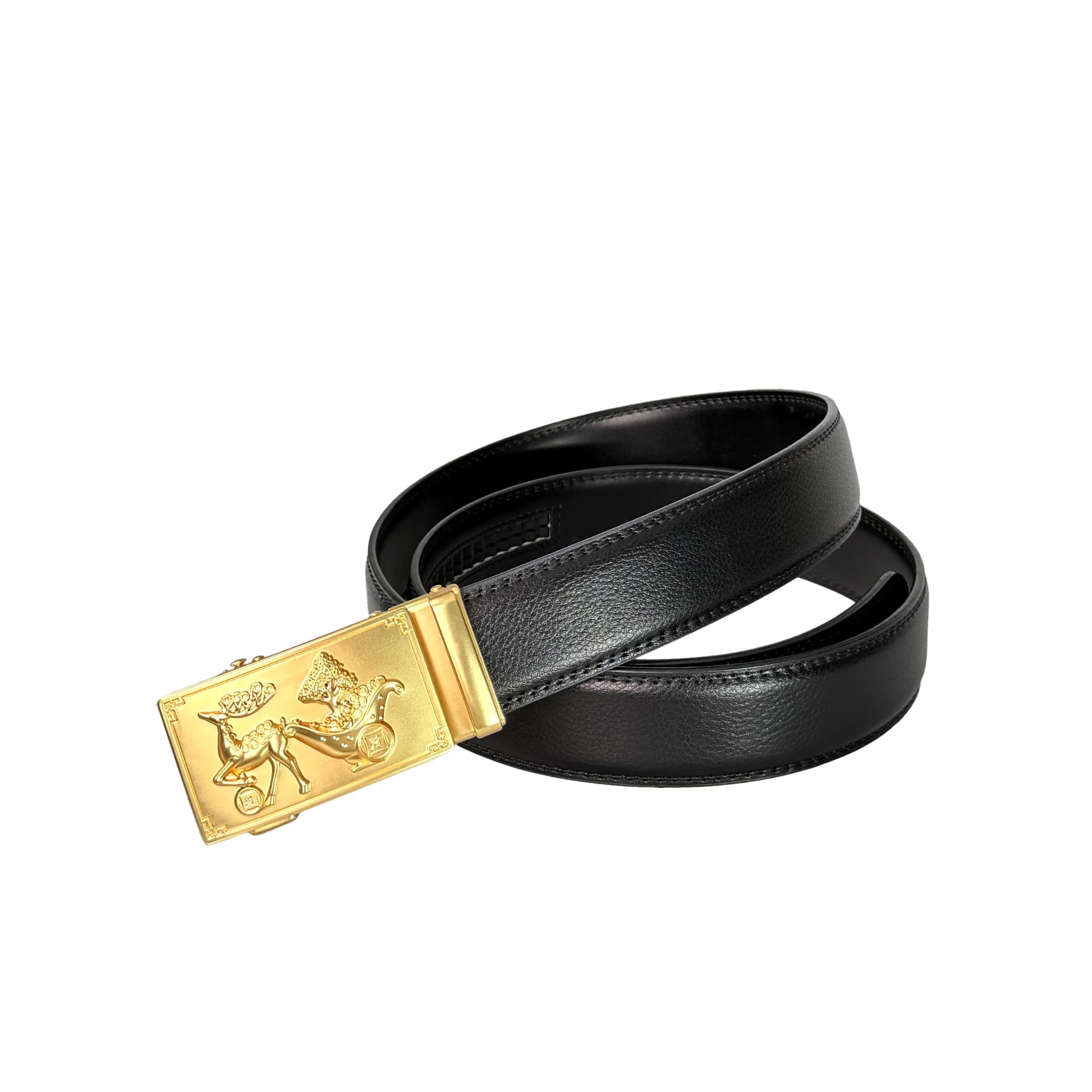 Ремень JEANSWEST Кожаные ремни Мужской 3,5 см - изображение 3