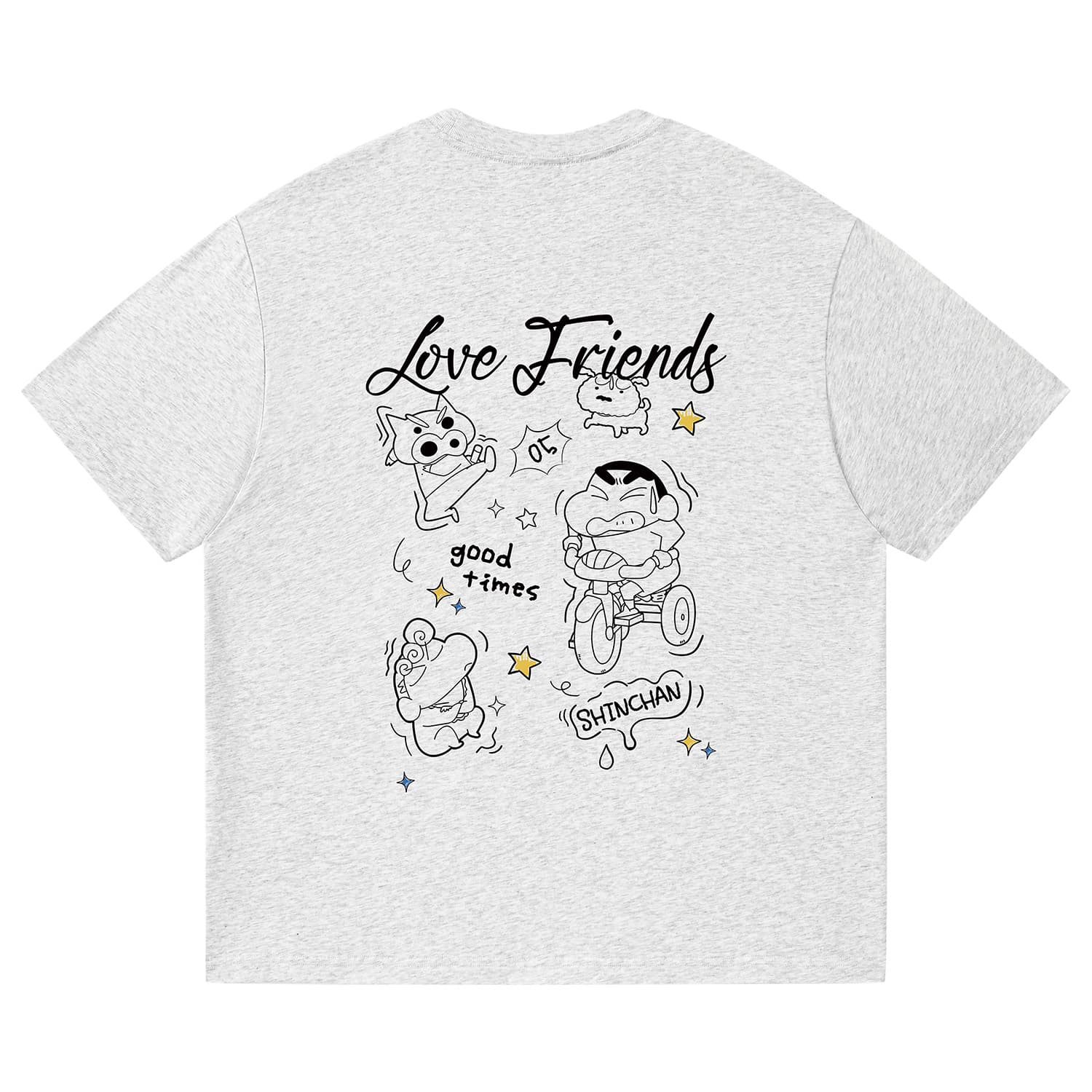 Футболка Crayon Shinchan Короткий рукав T-рубашки унисекс - изображение 1