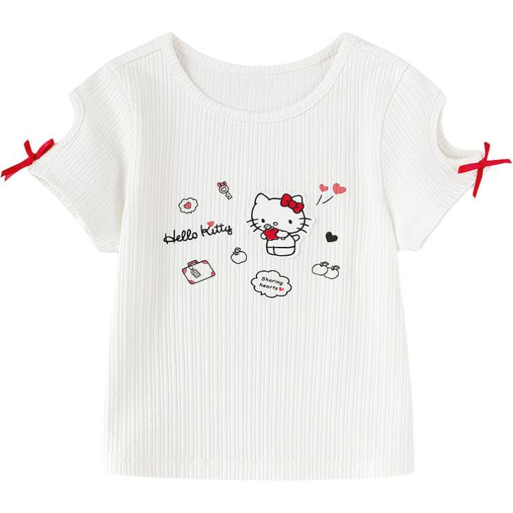 Футболка BALABALA X Sanrio T-рубашка для детей - изображение 4