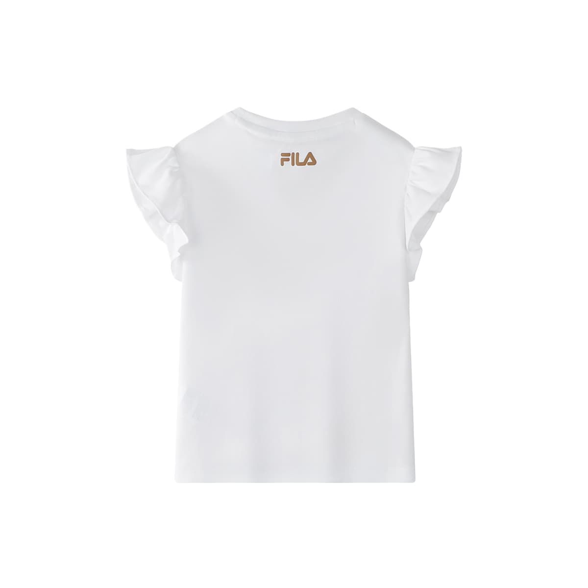 Футболка FILA KIDS T-рубашка стандартная белая для детей 3-7 лет - изображение 2