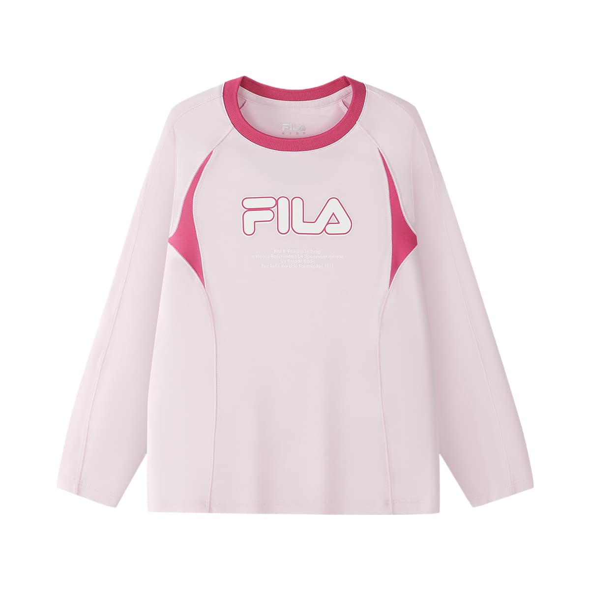 Футболка FILA KIDS Детский Розовый Kids T-Рубашки - изображение 1