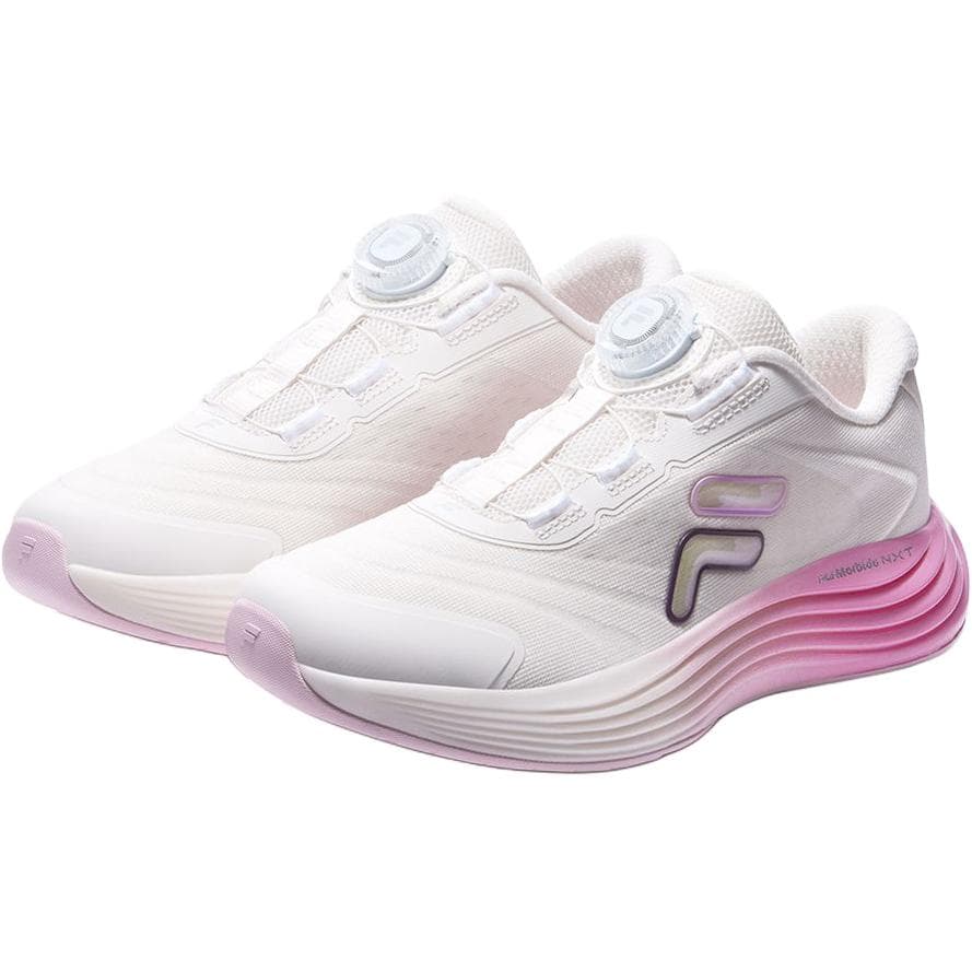 Кроссовки FILA KIDS Устойчивые к истиранию Дышащие Низкие Кроссовки для Беговых Занятий Детские Белые Пряжа Малыш - изображение 3