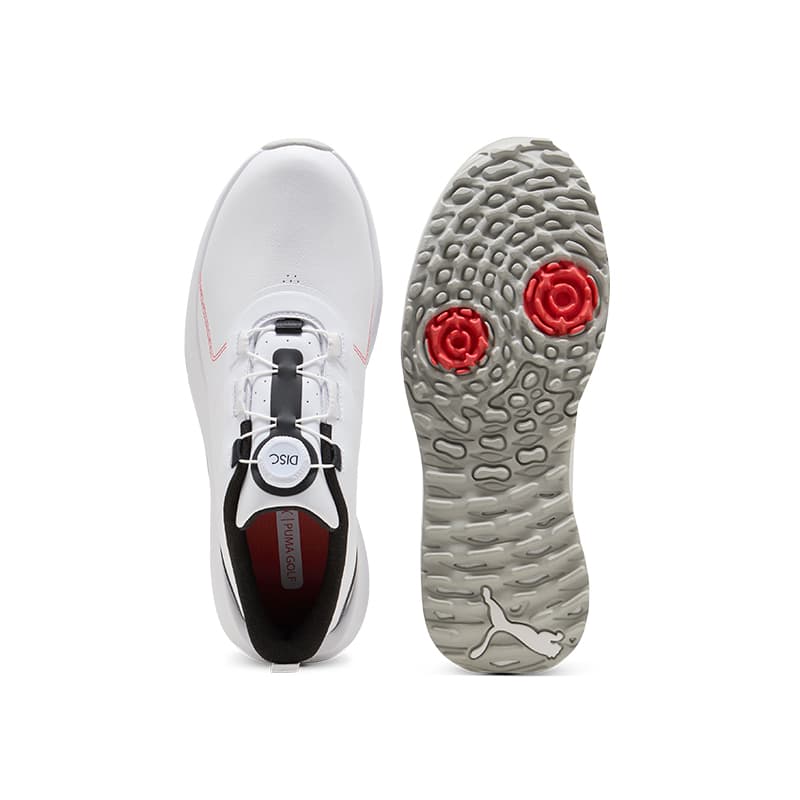 Кроссовки для гольфа PUMA Fusion Grip Синтетическая кожа MID Топ Обувь для гольфа Мужская - изображение 4