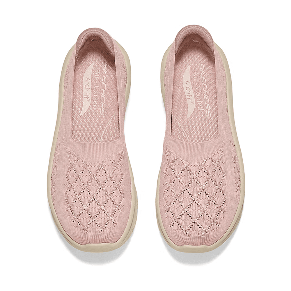 Тапочки Skechers Arch Fit Женские повседневные туфли Женские Розовый Красный - изображение 3