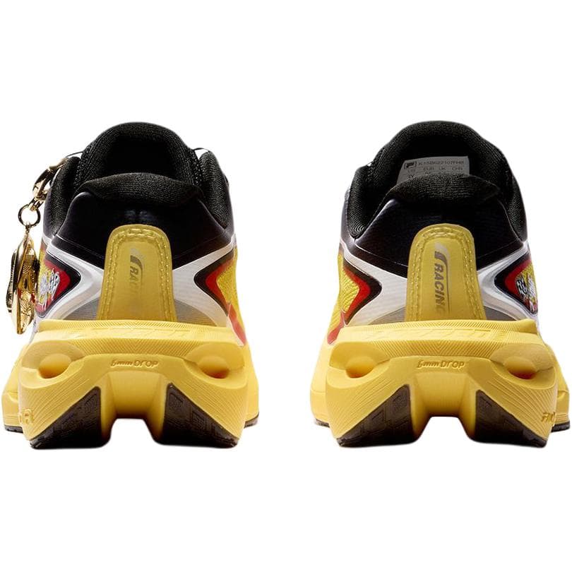 Кроссовки FILA KIDS Speed 6 Отскок Поддержка Низкий Верх Детская Беговая Обувь Желтый Черный Красный - изображение 4
