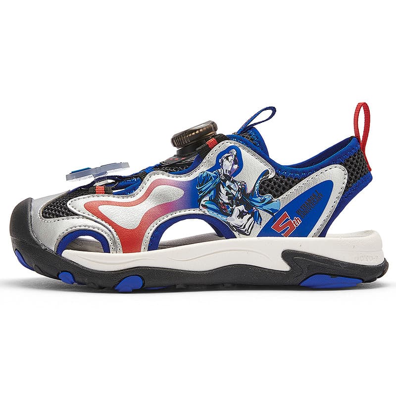 Сандалии BALABALA Детские сандалии Low Top Черный Синий Тон 00398 Kids - изображение 1