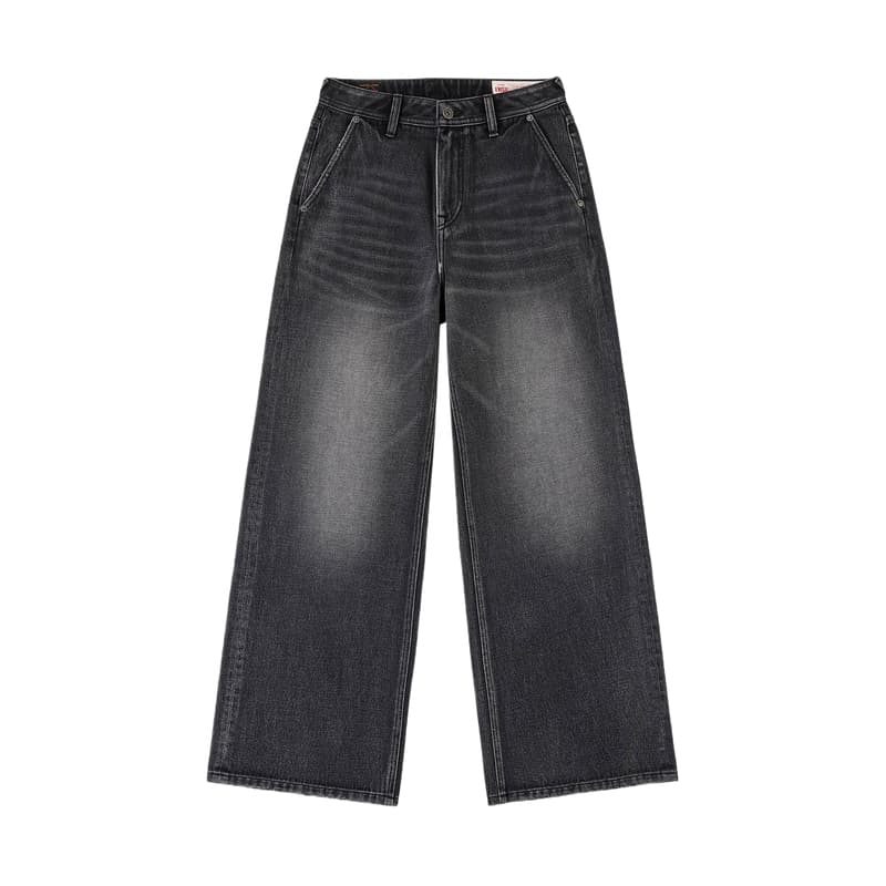 Джинсы EVISU Denim Черные Женские Джинсы - изображение 2