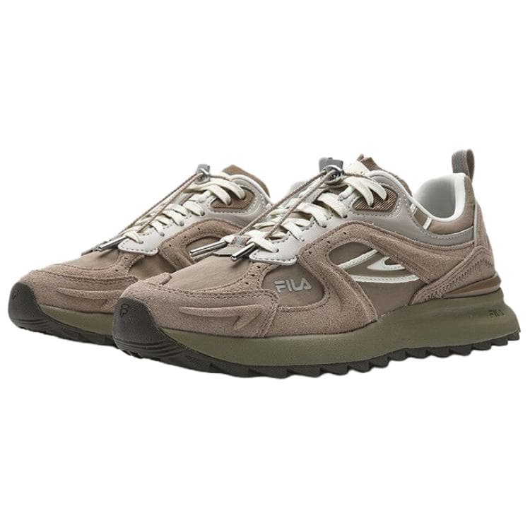 Кроссовки FILA RETRO 70 X Высота Увеличивающая Повседневная Обувь Женская Коричневая - изображение 2