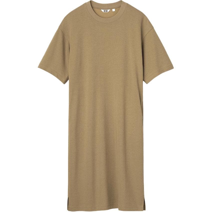 Платье UNIQLO U SS26 Короткий Sleeved Платье Женские - изображение 1