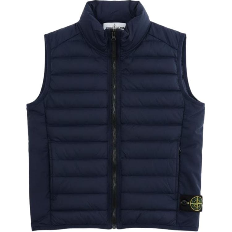 STONE ISLAND Морской синий Детские жилеты - изображение 1