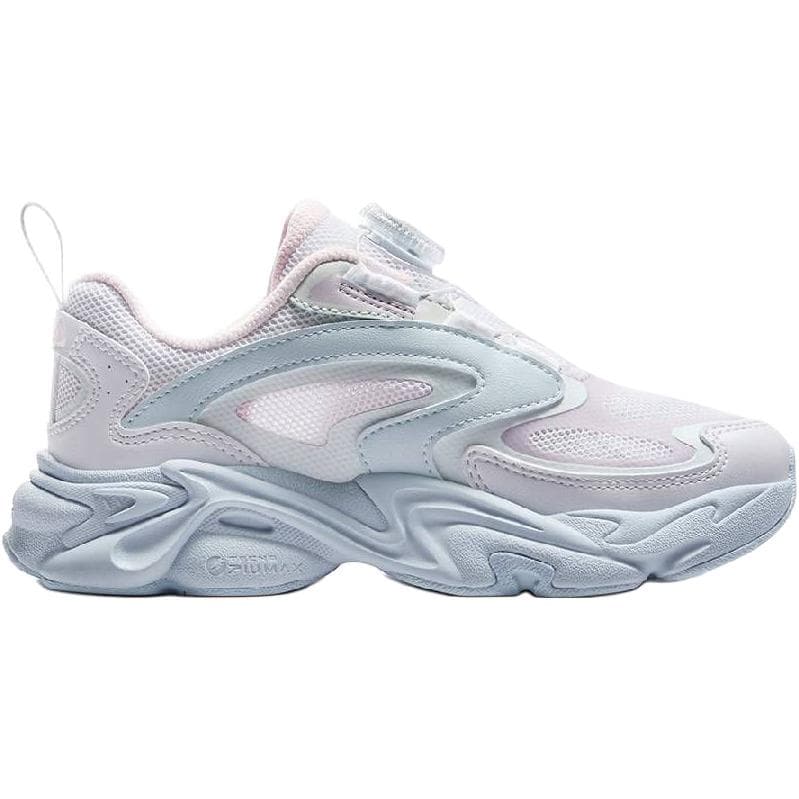 Кроссовки FILA KIDS Oтскок Дышащий Поддержка Low Топ Детские беговые кроссовки Освежающий вариант Ледяной синий Розовый Подростки - изображение 2