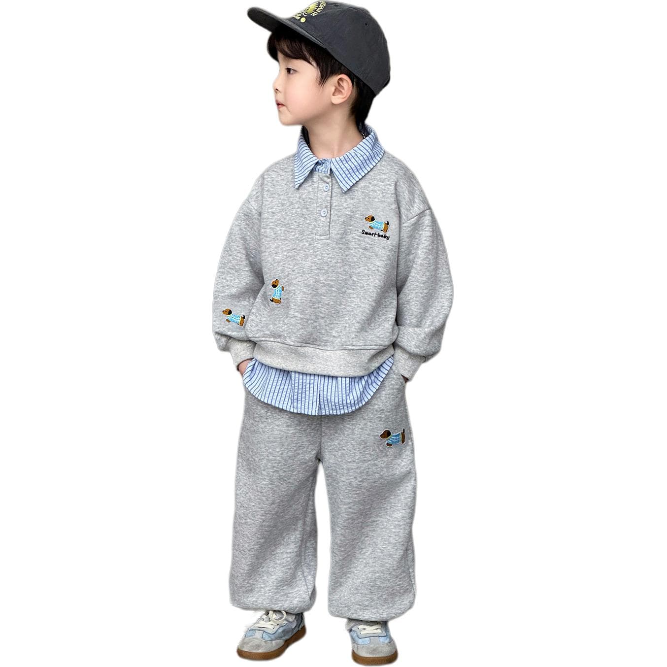 EASTERN CAMEL Серый Kids Повседневные спортивные костюмы Наборы - изображение 1