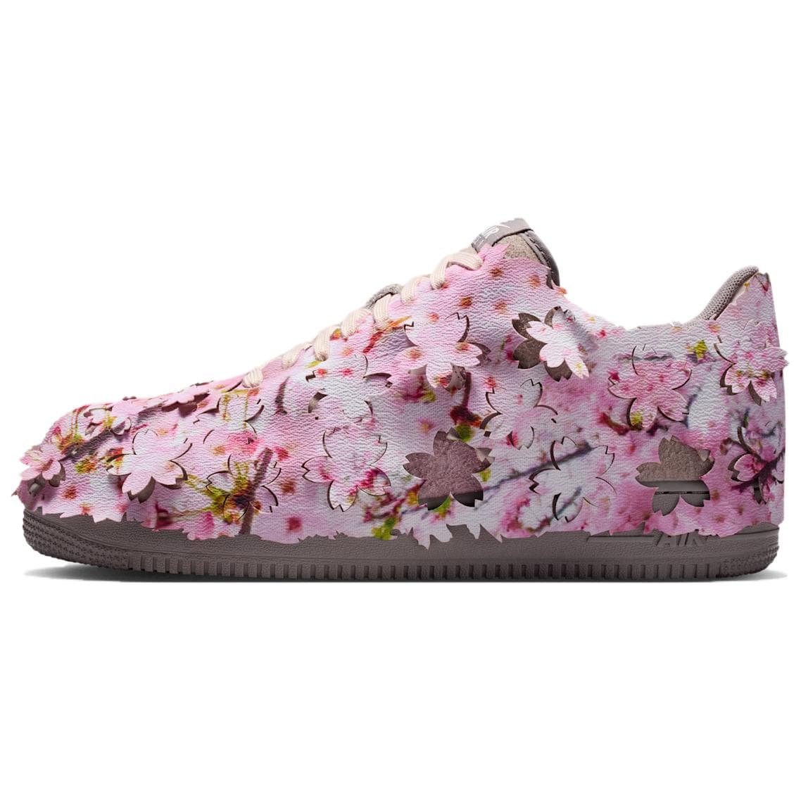 Кроссовки Nike Air Force 1 Скейтборд Кроссовки Мужские Серый Розовый - изображение 1