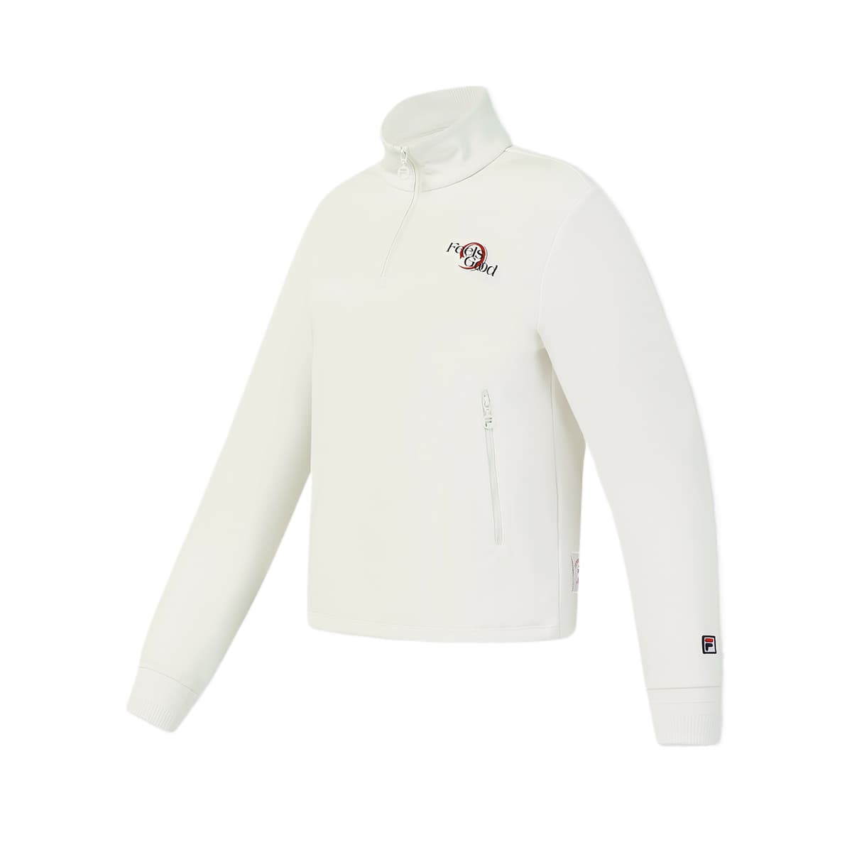 Кофта FILA Cloud PEAK Белый Женский Свитшот - изображение 3