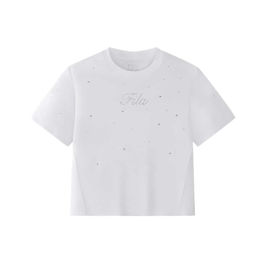 Футболка FILA KIDS Стандартный Белый Детская Рубашка T - изображение 1