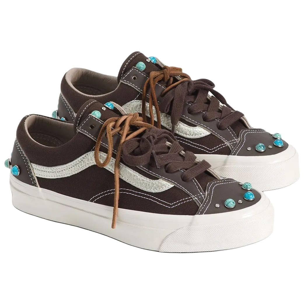 Кроссовки Vans Old Skool 36 Скейтборд Кроссовки Мужские Коричневые - изображение 2