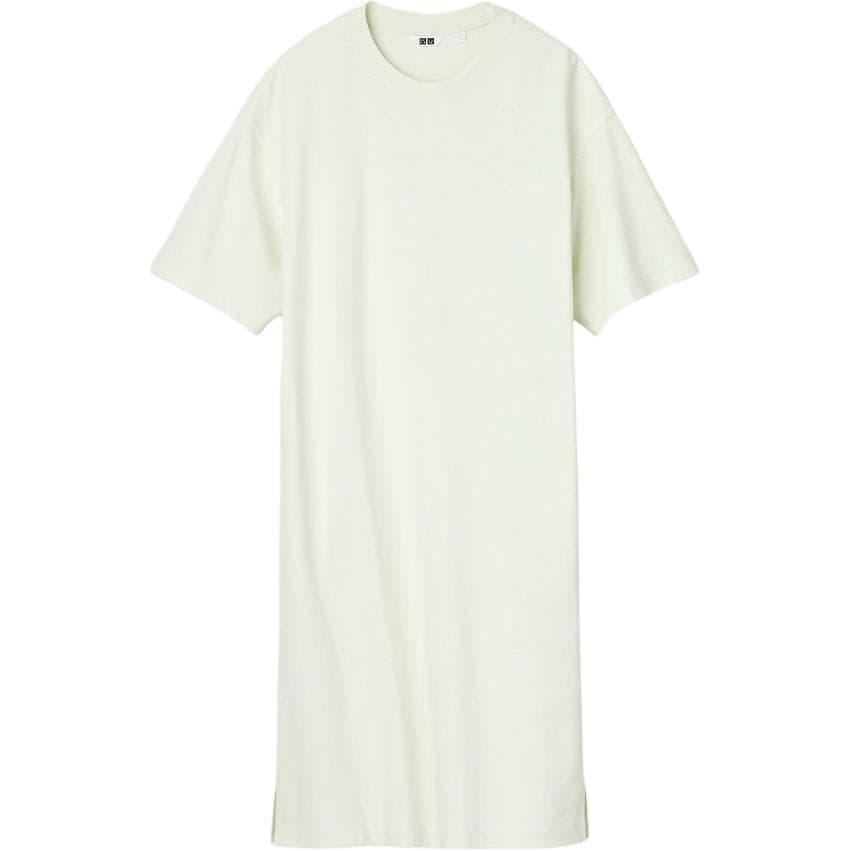 Платье UNIQLO U SS26 Короткий Sleeved Платье Женские - изображение 1