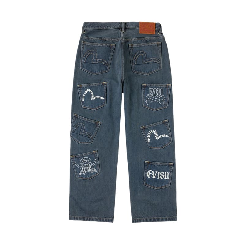 Штаны EVISU Мужские Джинсы - изображение 2