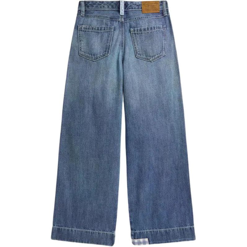 Polo Ralph Lauren Джинсы SS26 Широкие Брюки Стиль Детский - изображение 2