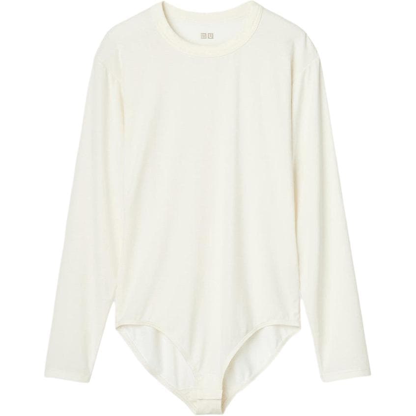 UNIQLO U Сливочный Женские Боди и комбинезоны - изображение 1