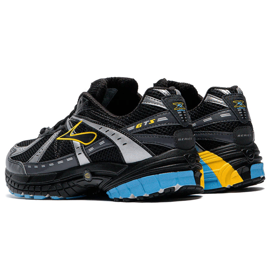 Кроссовки для бега Беги Кроссовки Brooks Adrenaline GTS 10 Унисекс Черный Синий - изображение 4